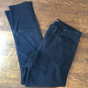 EXPRESS Black Skinny Stretch Mid Rise Jeans Sz 10r